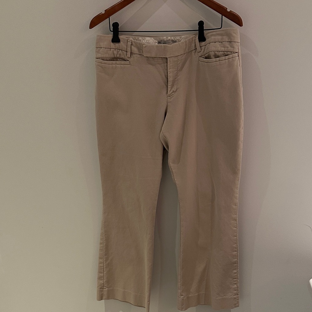 GAP Modern Boot Light Tan Trousers